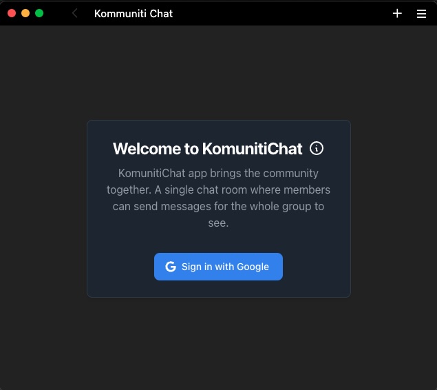 KomunitiChat